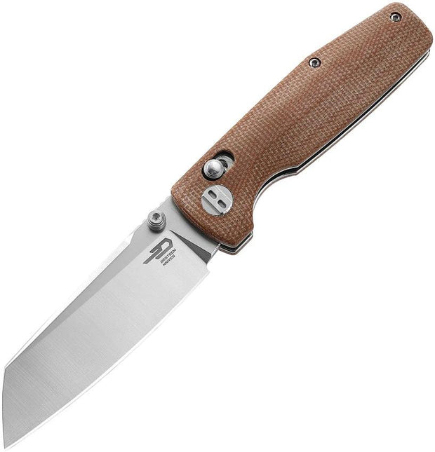 Bestech Knives Slasher Axis Lock Natural BG43D by Bestech Knives