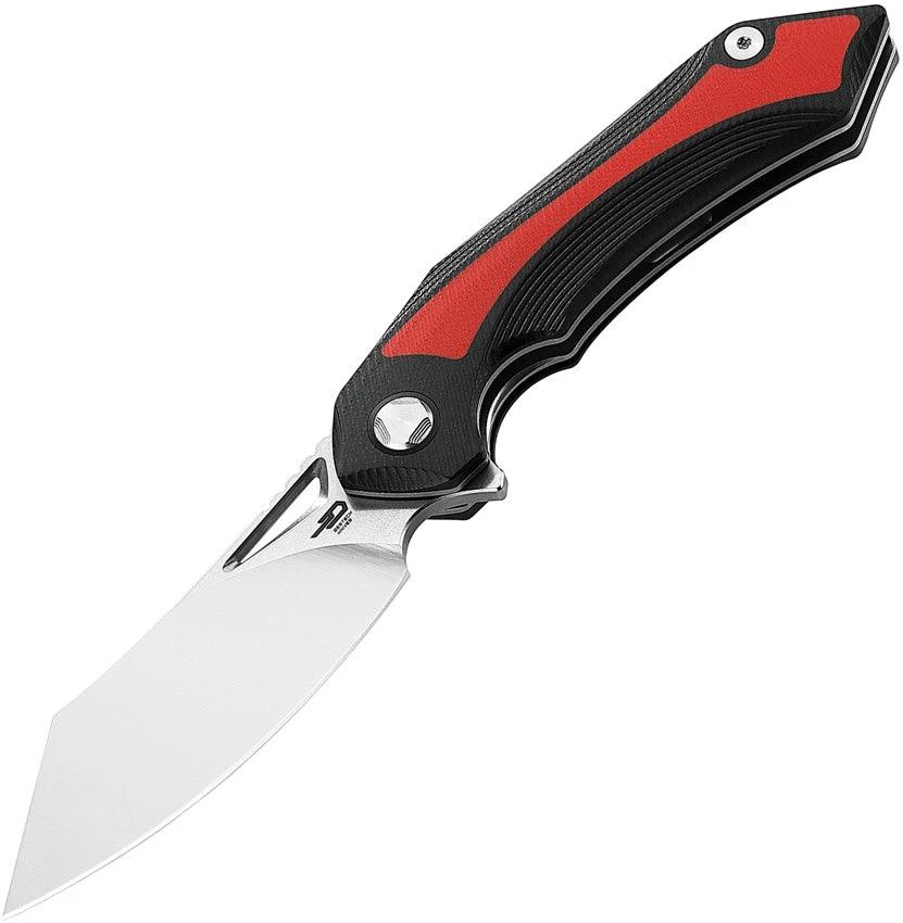 Bestech Knives Kasta Linerlock Red BG45C by Bestech Knives