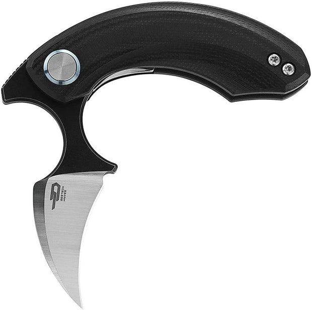Bestech Knives Strelit Linerlock Black G10 BG52A-2 by Bestech Knives