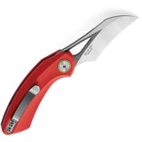 Bestech Knives Bihai Linerlock Red G10 EDC Knife 14C28N Steel With Extended Tang by Bestech Knives