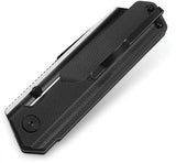 Bestech Knives Tardis Premium Linerlock Knife Black G10 Handle D2 Blade EDC Enthusiasts Collectors by Bestech Knives