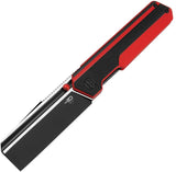 Bestech Knives Tardis Linerlock Black/Red BG54E by Bestech Knives