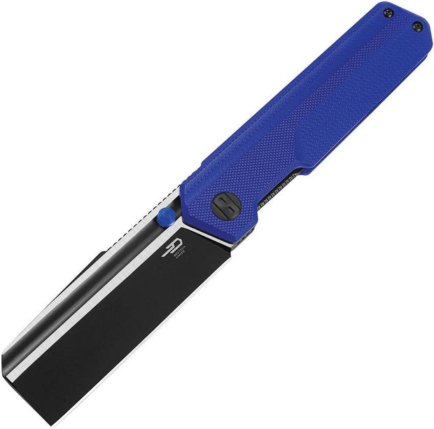 Bestech Knives Tardis Linerlock Blue BG54G by Bestech Knives
