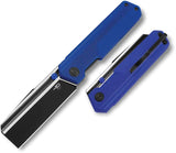 Bestech Knives Tardis Linerlock Knife Blue G10 Handle Premium D2 Blade For EDC Enthusiasts by Bestech Knives