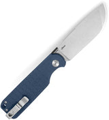 Bestech Glok Button Lock Knife Three Point Five Inch Sandvik 14C28N Stonewash Blade G10 Handle EDC by Bestech Knives
