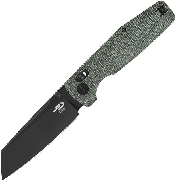 Bestech Knives Slasher Axis Lock Green BG56B-2 by Bestech Knives