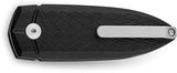 Bestech Knives Ququ Button Lock Knife G10 Black For EDC Enthusiasts With Premium Satin 14C28N Blade by Bestech Knives