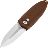 Bestech Knives Ququ Button Lock G10 Brown BG57A-3 by Bestech Knives