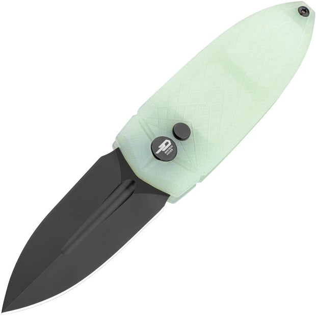 Bestech Knives Ququ Button Lock G10 Jade BG57A-6 by Bestech Knives