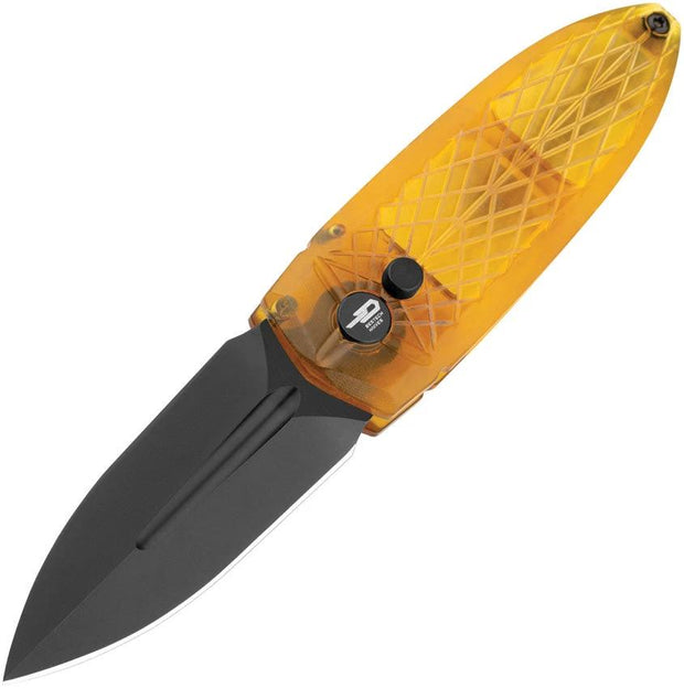 Bestech Knives Ququ Buttonlock Ultem Black BG57D-2 by Bestech Knives