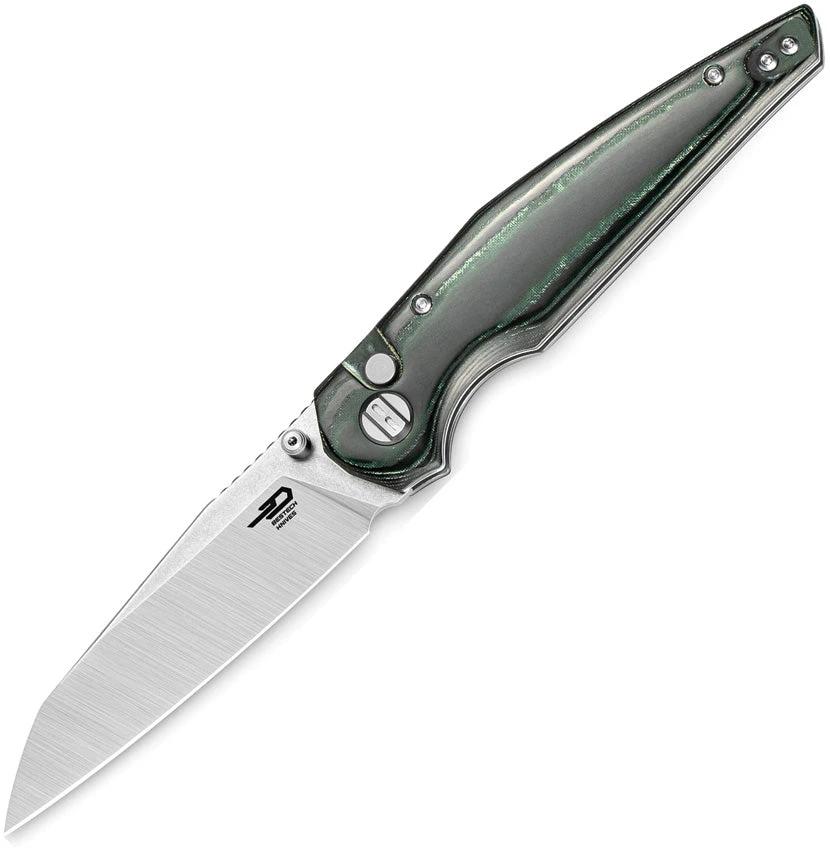 Bestech Knives Snakebird Button Lock Green BG58A by Bestech Knives