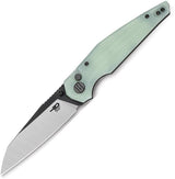 Bestech Knives Snakebird Button Lock Jade BG58D by Bestech Knives