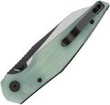 Bestech Knives Snakebird Button Lock Jade G10 EDC Knife For Enthusiasts And Collectors by Bestech Knives