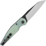 Bestech Knives Snakebird Button Lock Jade G10 EDC Knife For Enthusiasts And Collectors by Bestech Knives