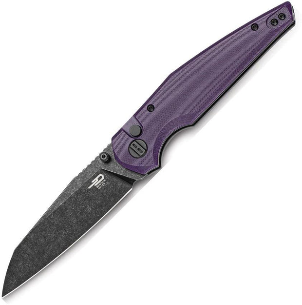 Bestech Knives Snakebird Button Lock Purple BG58E by Bestech Knives