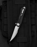 Bestech Knives Ivy Linerlock Premium EDC Knife Black G10 Handle 14C28N Sandvik Blade for Everyday Carry Enthusiasts by Bestech Knives