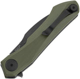 Bestech Knives Ivy Linerlock EDC Folding Knife 3Inch 14C28N Blade OD G10 Handle Extended Tang For EDC Enthusiasts by Bestech Knives