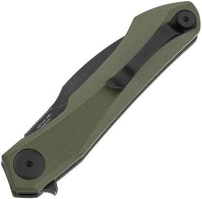 Bestech Knives Ivy Linerlock EDC Folding Knife 3Inch 14C28N Blade OD G10 Handle Extended Tang For EDC Enthusiasts by Bestech Knives