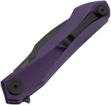 Bestech Ivy Linerlock Knife Purple G10 For EDC Enthusiasts by Bestech Knives