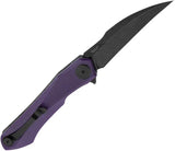 Bestech Ivy Linerlock Knife Purple G10 For EDC Enthusiasts by Bestech Knives