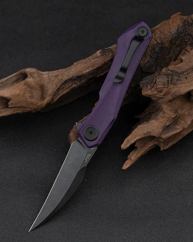 Bestech Ivy Linerlock Knife Purple G10 For EDC Enthusiasts by Bestech Knives