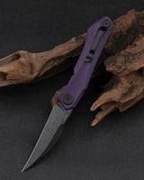 Bestech Ivy Linerlock Knife Purple G10 For EDC Enthusiasts by Bestech Knives