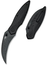 Bestech Mantidae Linerlock Knife With Premium 14C28N Sandvik Blade Black Micarta Handle For EDC Enthusiasts by Bestech Knives