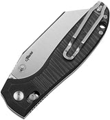 Bestech Knives Liger Bar Lock Premium EDC Knife With D2 Wharncliffe Blade Black G10 Handle by Bestech Knives