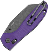 Bestech Knives Liger Bar Lock Purple G10 D2 Wharncliffe EDC Knife BG61E For Knife Collectors by Bestech Knives