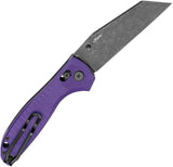 Bestech Knives Liger Bar Lock Purple G10 D2 Wharncliffe EDC Knife BG61E For Knife Collectors by Bestech Knives