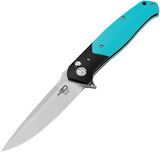 Bestech Knives Swordfish Button Lock Blue BG62F by Bestech Knives