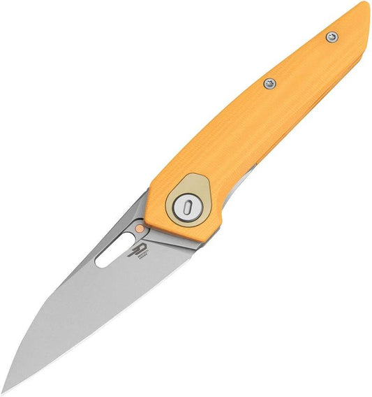 Bestech Knives VK-Void Linerlock M-Cut Yel BG63A by Bestech Knives