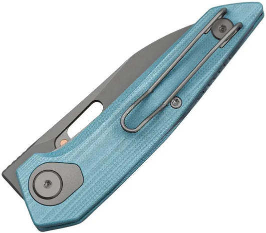 Bestech VK Void Linerlock Knife With M Cut Blade Blue G10 Handle For EDC Enthusiasts by Bestech Knives