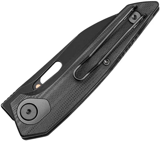 Bestech VK-Void Linerlock Knife M-Cut Black G10 Handle For EDC Enthusiasts Premium Build by Bestech Knives
