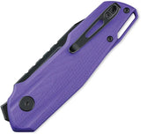 Bestech Knives Toddler Linerlock Purple BG64D Small EDC Folder With Purple G10 Handle 2.75in Blade by Bestech Knives