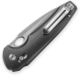 Bestech Knives Noctar Crossbar Lock Black G10 14C28N Satin Drop Point EDC Premium Knife by Bestech Knives