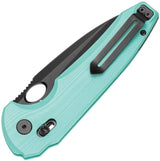 Bestech Knives Noctar Crossbar Lock EDC Knife Mint Green G10 Handle 14C28N Drop Point Pocket Clip by Bestech Knives