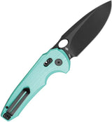 Bestech Knives Noctar Crossbar Lock EDC Knife Mint Green G10 Handle 14C28N Drop Point Pocket Clip by Bestech Knives