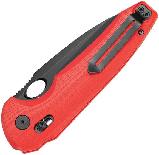 Bestech Knives Noctar Crossbar Lock Red G10 EDC Knife For Everyday Carry With 14C28N Blade by Bestech Knives