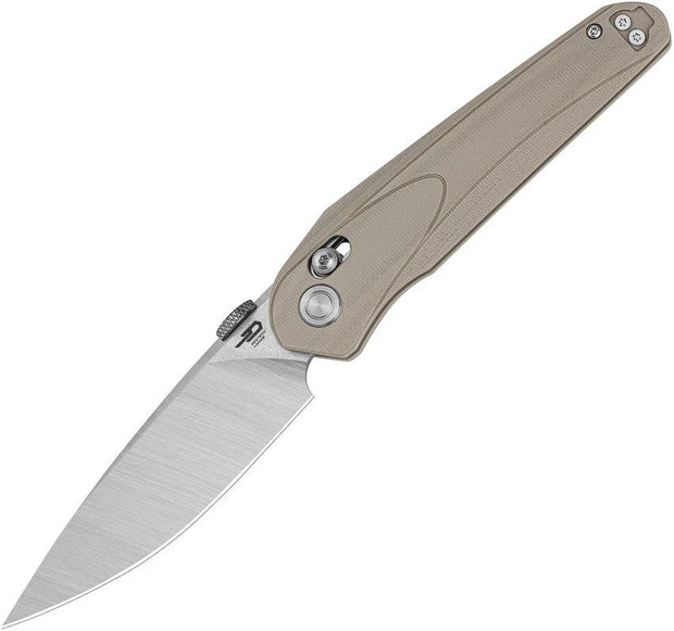 Bestech Knives Mothus Crossbar Lock Tan BG67B by Bestech Knives