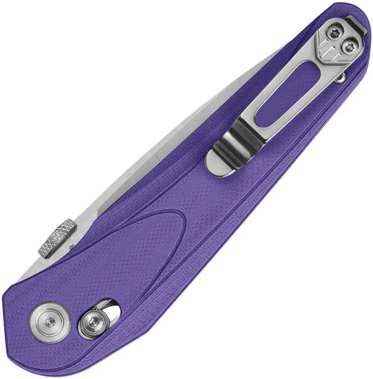 Premium Bestech Mothus Crossbar Lock Knife Purple G10 Handle 14C28N Sandvik Blade For EDC Enthusiasts by Bestech Knives