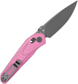 Bestech Knives Mothus Crossbar Lock EDC Knife With Pink G10 Handle And Gray PVD Coated 14C28N Blade by Bestech Knives