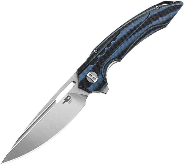 Bestech Knives Ornetta Linerlock Black/Blue BL02A by Bestech Knives