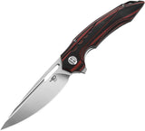 Bestech Knives Ornetta Linerlock Red BL02B by Bestech Knives