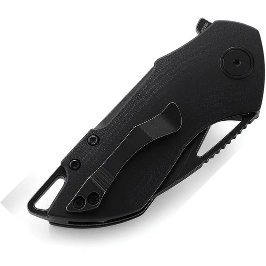 Bestech Riverstone Linerlock Knife Black G10 154CM Stonewashed Blade EDC Enthusiasts Ready With Clip by Bestech Knives