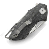 Bestech Riverstone Linerlock Knife Black Micarta 154CM Blade EDC Ready For Daily Carry by Bestech Knives