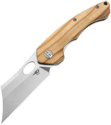Bestech Knives Skirmish Linerlock Olivewood BL06B by Bestech Knives