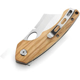 Bestech Knives Skirmish Linerlock Olivewood D2 EDC Knife by Bestech Knives