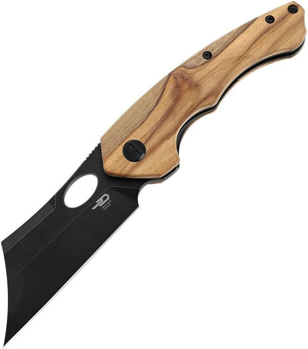 Bestech Knives Skirmish Linerlock Olivewood BL06C by Bestech Knives