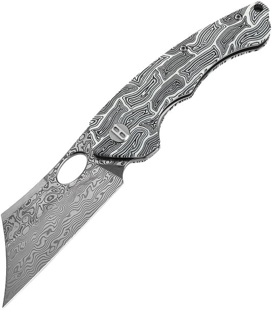Bestech Knives Skirmish Linerlock Damascus BL07A